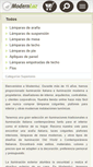 Mobile Screenshot of modernluz.com